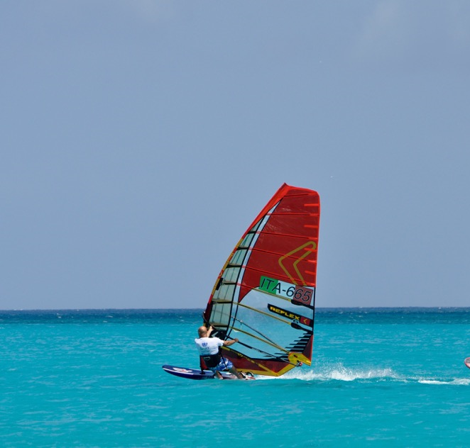 windsurfing sardinia